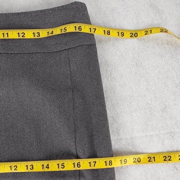 APT. 9 Women's The Torie Gray Pencil Back Zip Midi Skirt. Size 10 - Picture 8 of 11